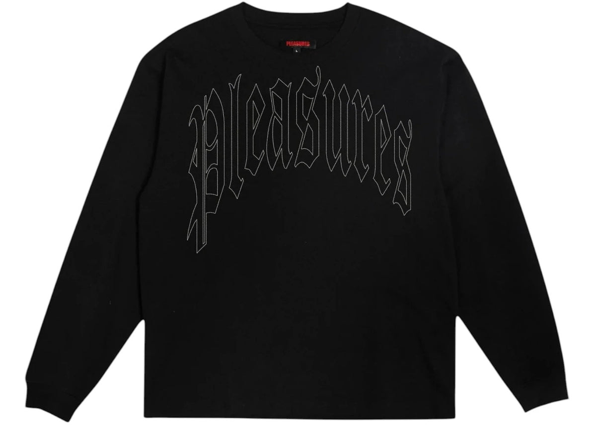 Pleasures Twitch Long Sleeve Shirt Black