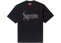Supreme Rhinestone S/S Top Black