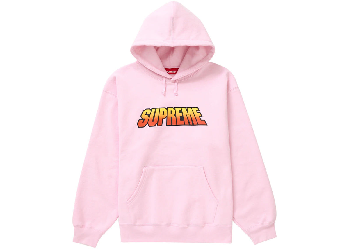 Supreme Gradient Hooded Sweatshirt Pink