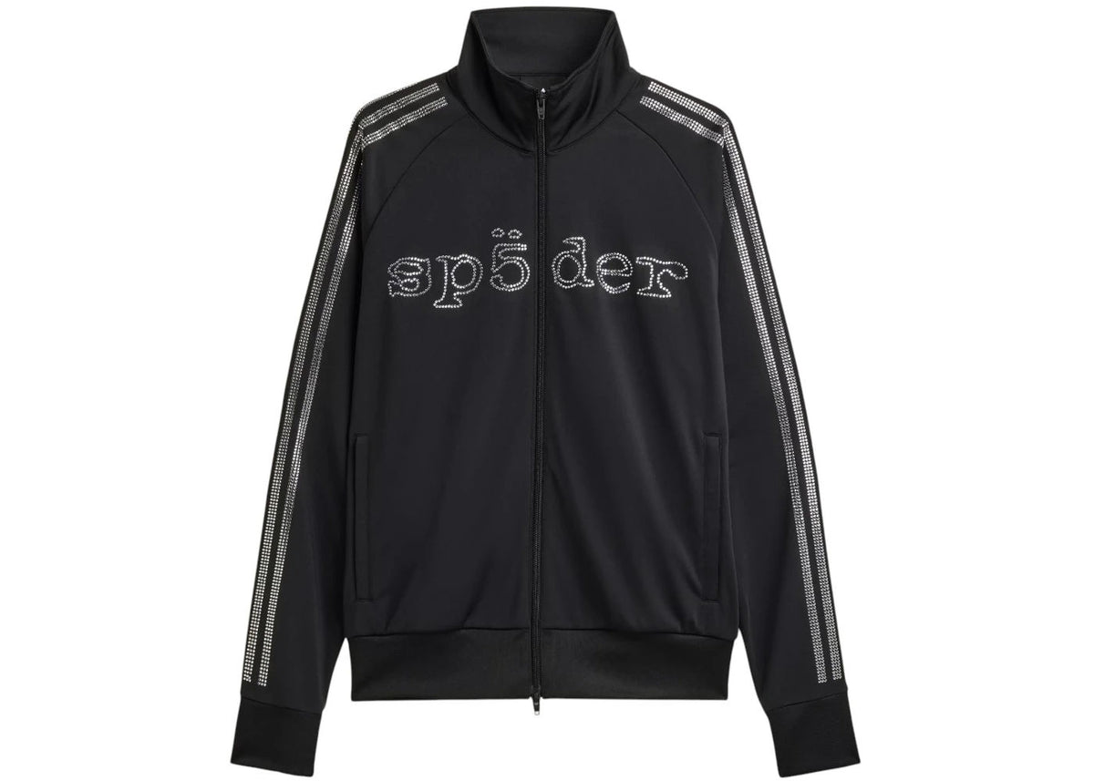 adidas x Sp5der Rhinestone Track Top Black