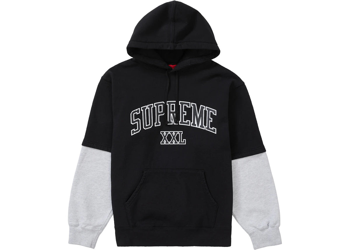 Supreme XXL Hooded Sweatshirt Black
