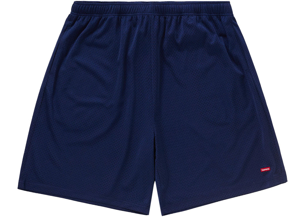 Supreme Small Box Baggy Mesh Short SS24 Navy