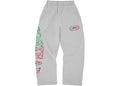 Corteiz x Denim Tears Cortears Royale Open Hem Sweatpant Heather Grey