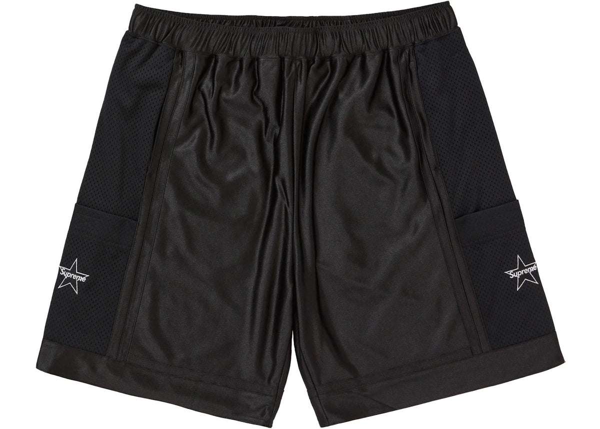 Supreme Side Pocket Basketball Short Black