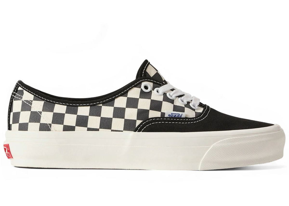 Vans Premium Authentic Asphalt Grey Checkerboard