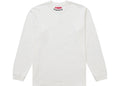 Supreme Embroidered Collar L/S Top White