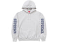 Supreme Collegiate Sleeve Hooded Sweatshirt Ash Grey