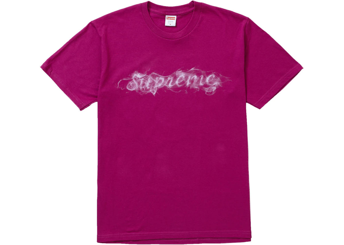 Supreme Smoke Tee Magenta - Used/Worn