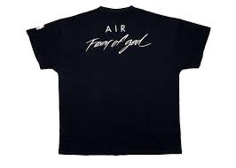 Fear of God x Nike x NBA T Shirt Black