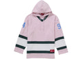 Supreme Polartec Hooded Hockey Jersey Pink