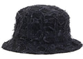 Supreme Frayed Patchwork Denim Crusher Washed Black