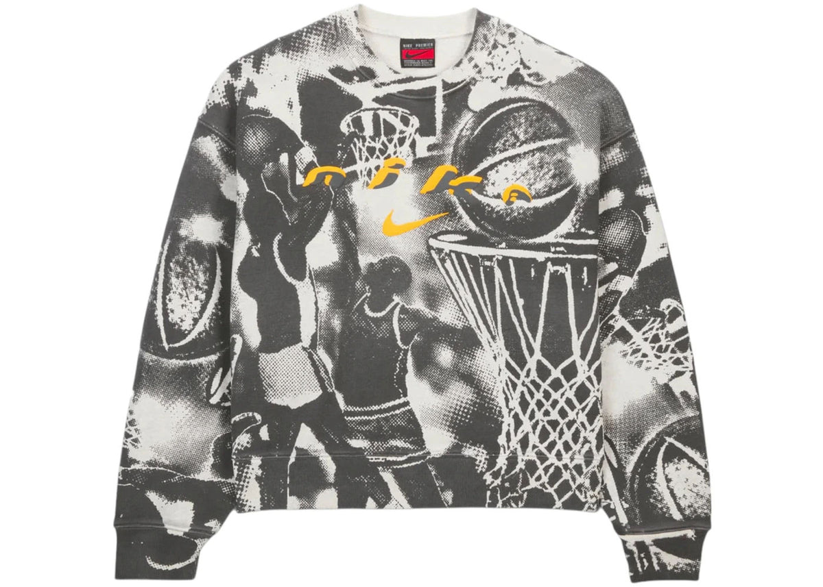 Cactus Plant Flea Market CPFM x Nike Hoop Crewneck Light Bone