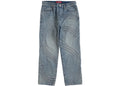 Supreme S Logo Loose Fit Jean Washed Blue
