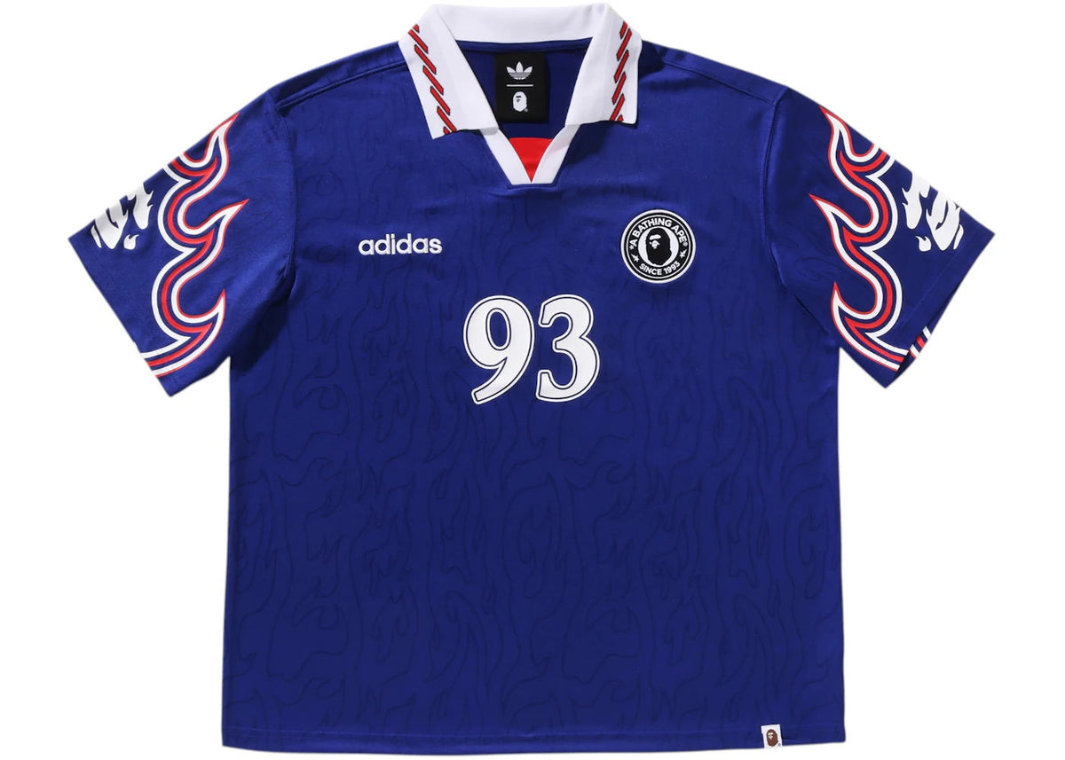 adidas x BAPE Flame Jersey Blue