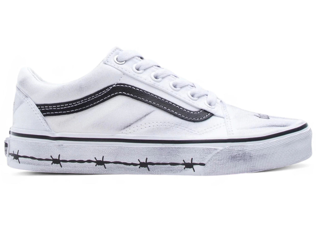 Vans Old Skool Travis Barker Dues Paid White
