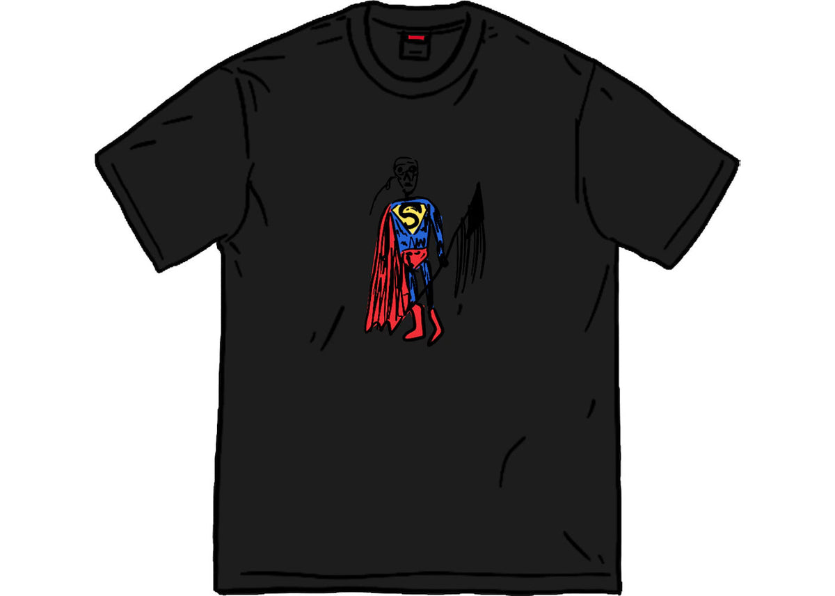 Supreme Skeleton Tee Black