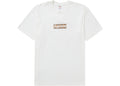 Supreme Burberry Box Logo Tee White