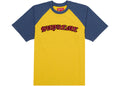 Supreme Rhinestone Raglan S/S Top Gold