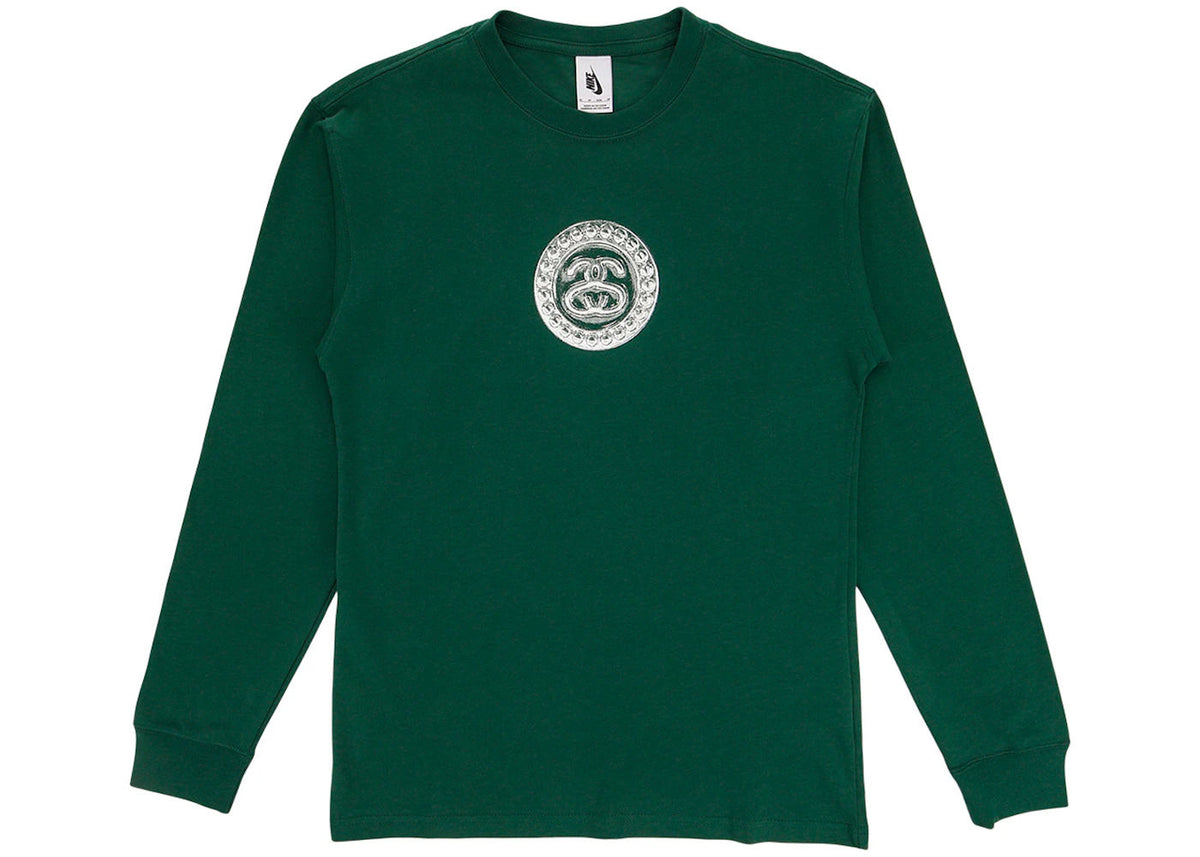 Nike x Stussy SS Link L/S T-shirt Green