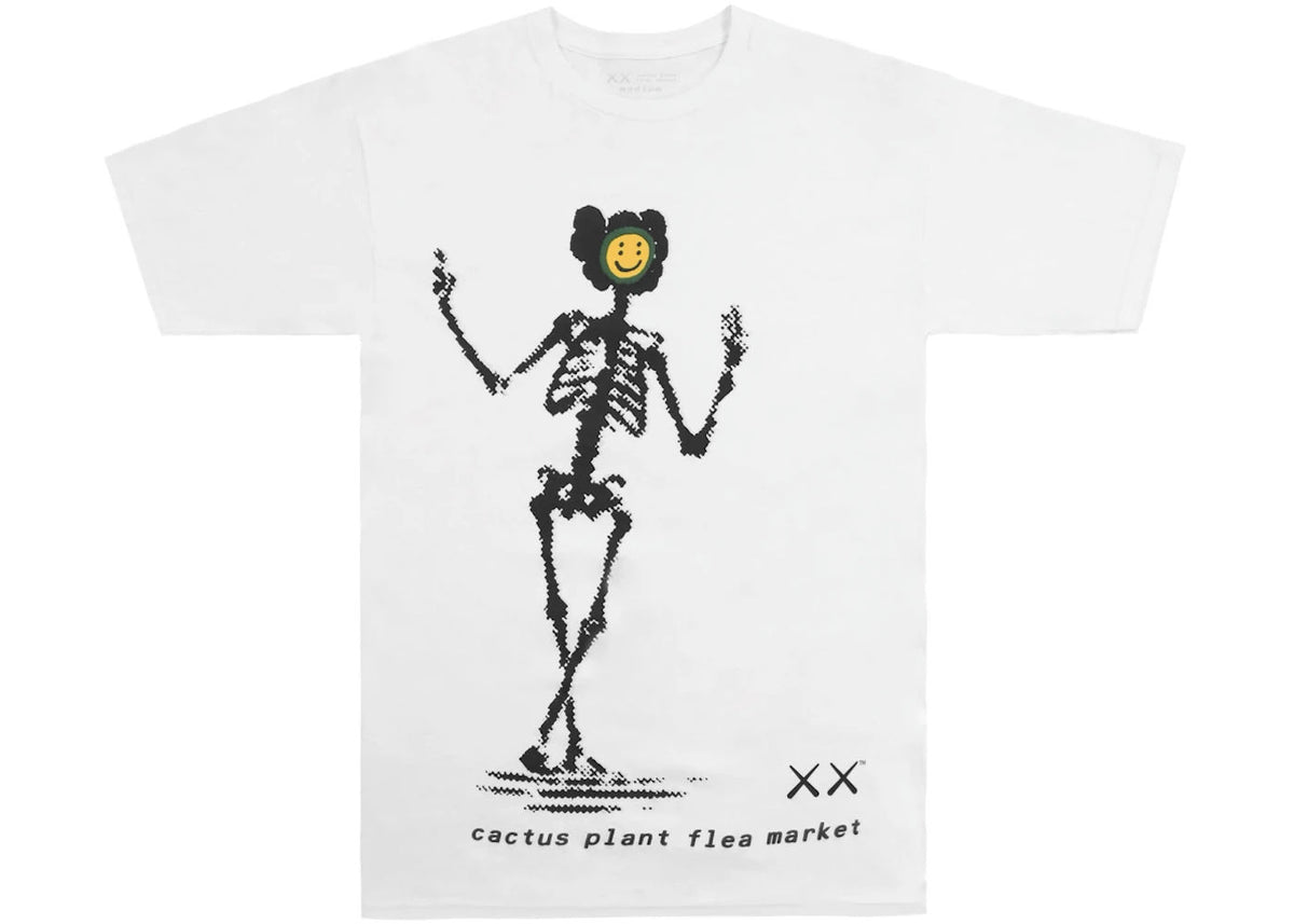 KAWS x Cactus Plant Flea Market T-shirt White