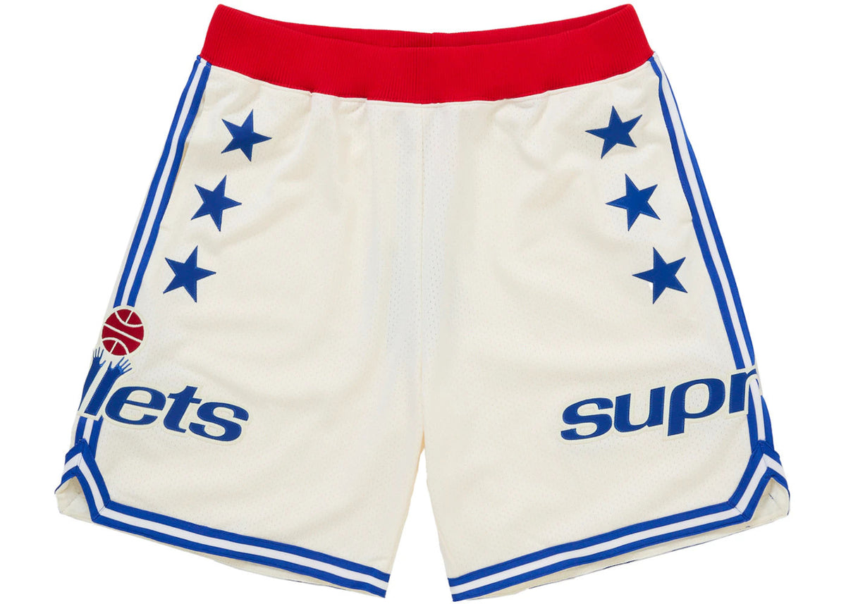 Supreme Mitchell & Ness Teams Basketball Short White