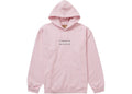 Supreme Burberry Box Logo Hooded Sweatshirt Light Pink