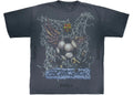 Travis Scott x FC Barcelona Washed Spray Logo Tee Black