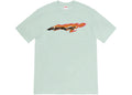 Supreme Wind Tee Pale Aqua/Orange