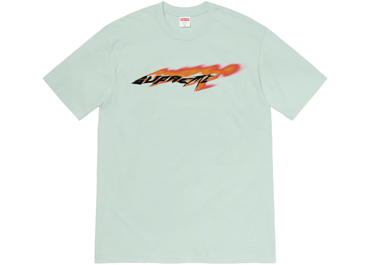 Supreme Wind Tee Pale Aqua/Orange
