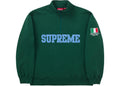 Supreme Milan Shop Flag Half Zip Pullover Green
