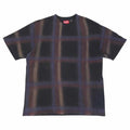 Supreme Sprayed Plaid S/S Top Black